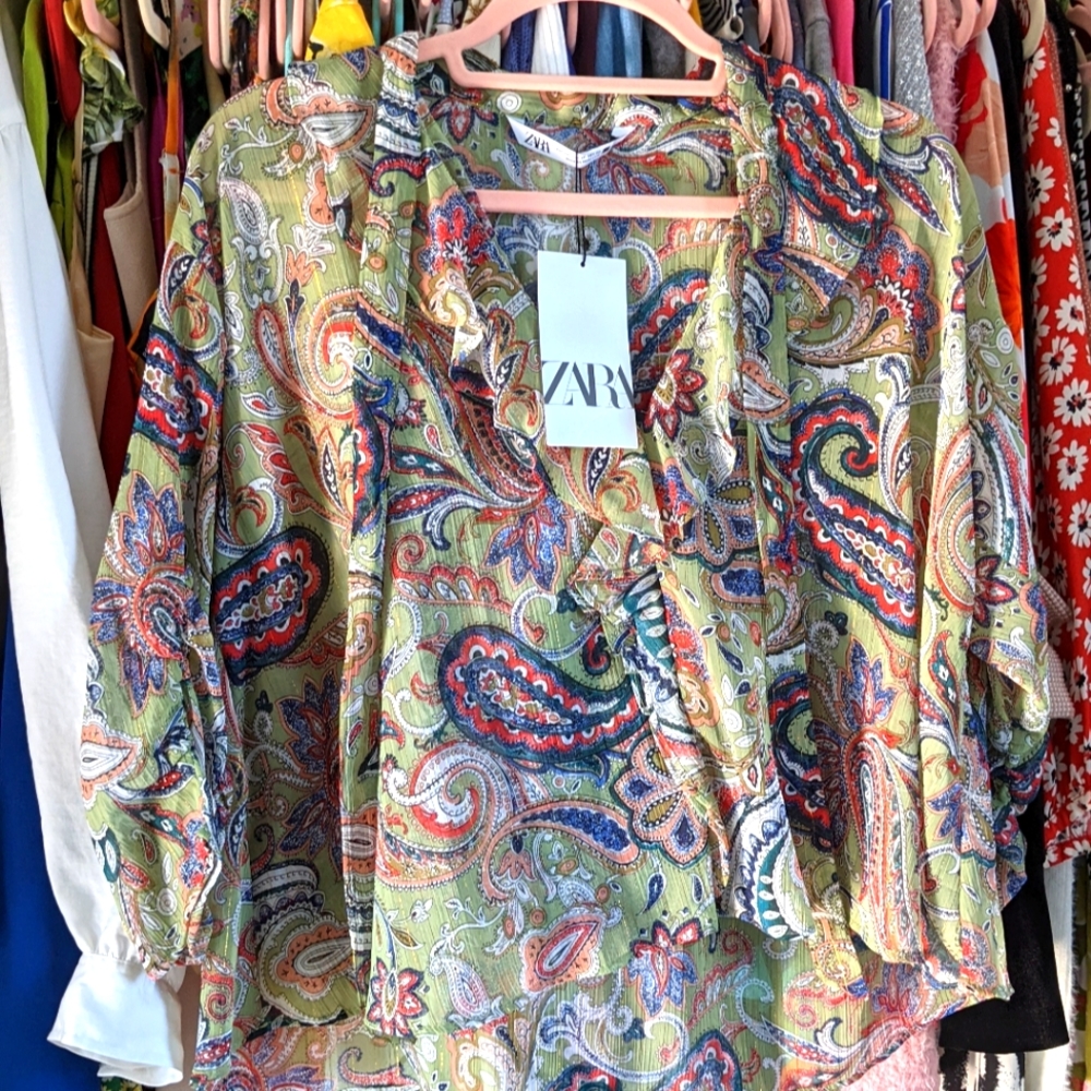 Zara retro blouse - Picture 4 of 4